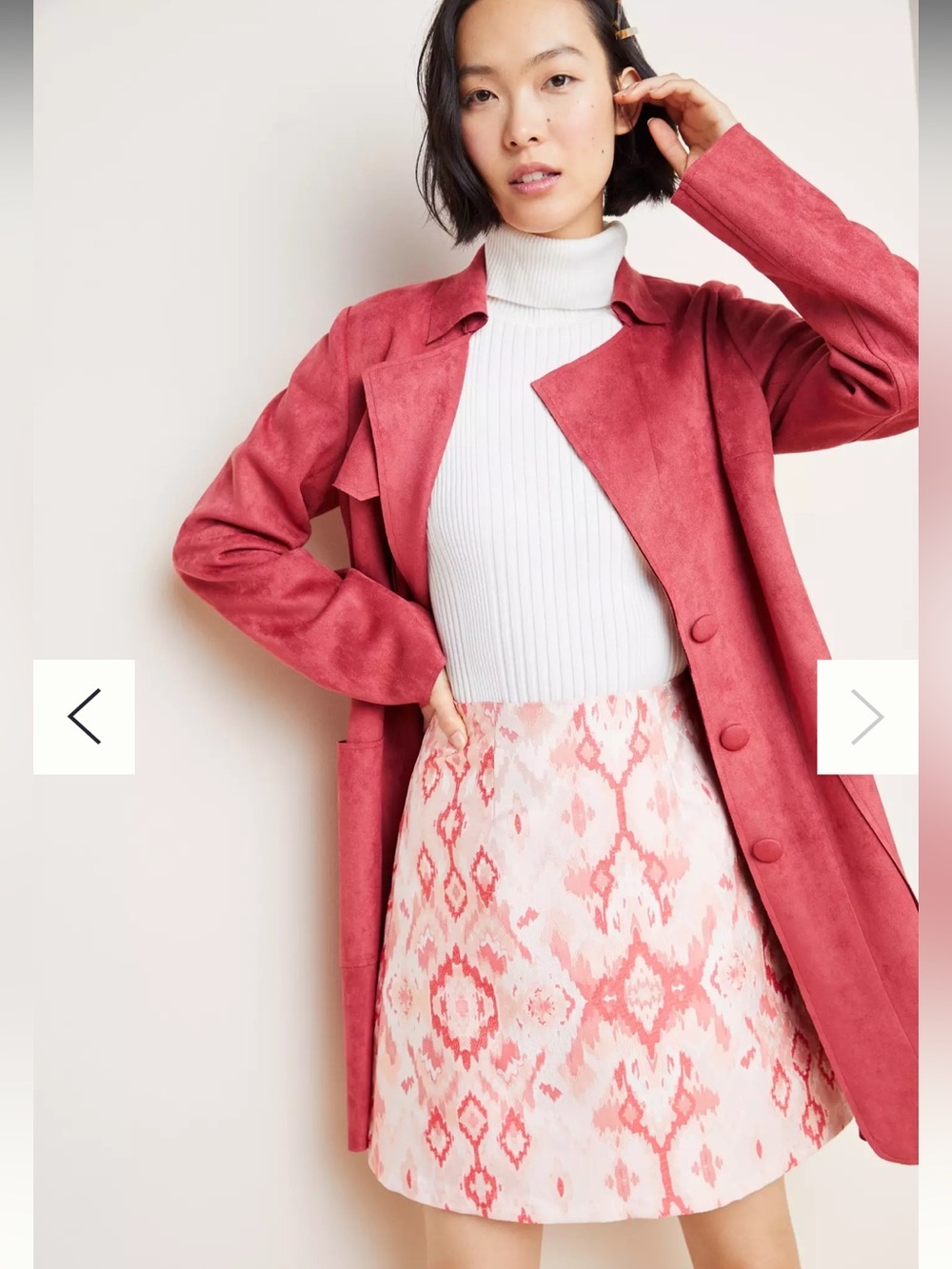 Hutch Kasi Jacquard Mini Skirt